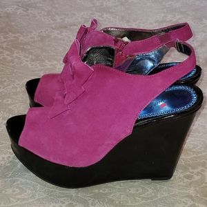 Luichiny bow wedges